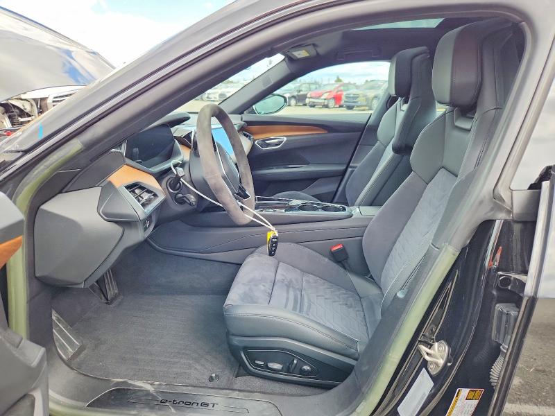 2022 Audi E-tron gt VIN WAUFJBFWXN7010450 COPART salvage auction — FRONT END, Ca - Salvage Certificate, sold $17,700 on 2026-07-28 (photo 7)