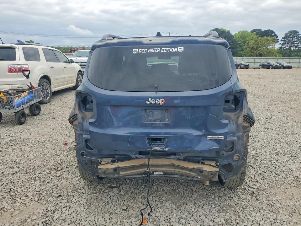 2021 Jeep Renegade VIN ZACNJCBB7MPM22427 COPART salvage auction — REAR END, Ar - Cert Of Title-Salvage, sold $3,450 on 2026-07-08 (photo 6)