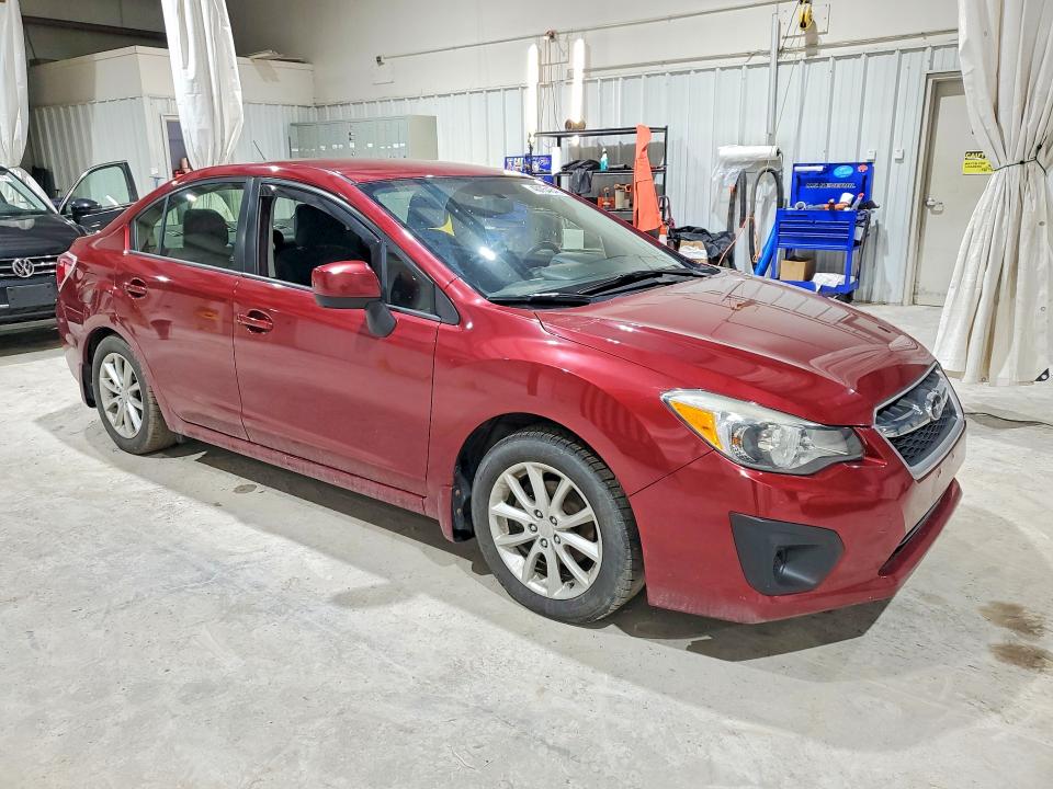 2013 Subaru Impreza VIN JF1GJAC62DH016926 COPART salvage auction — SIDE, Ny - Mv907A-Parts Only, sold $650 on 2026-07-20 (photo 4)