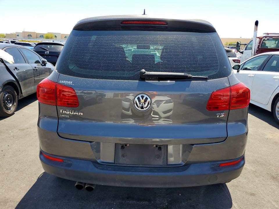 2017 Volkswagen Tiguan VIN WVGAV7AX7HK046141 COPART salvage auction — FRONT END, Nv - Salvage Title, sold $2,850 on 2026-07-08 (photo 6)