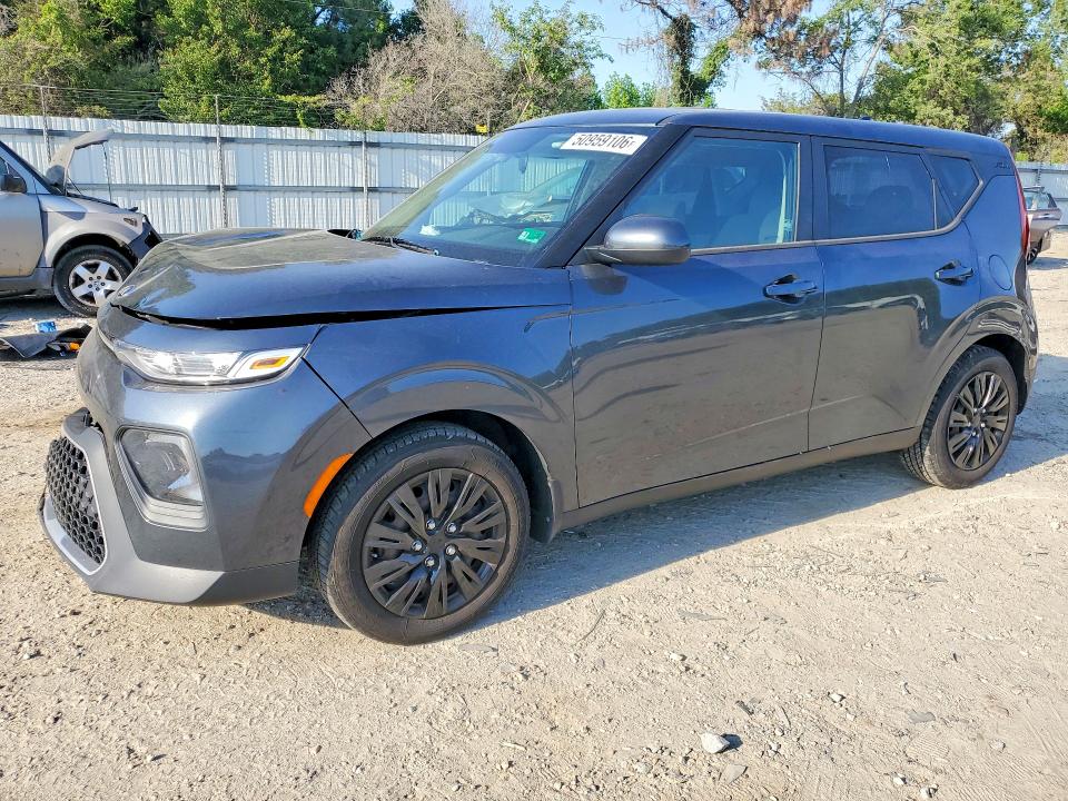 2020 Kia Soul VIN KNDJ23AU8L7117659 COPART salvage auction — FRONT END, Va - Cert Of Title - Salvage, sold $125 on 2026-07-21 (photo 1)