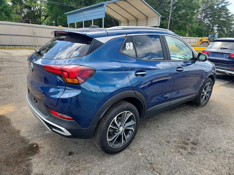 2021 Buick Encore VIN KL4MMDS29MB038729 COPART salvage auction — SIDE, Id - Salvage Certificate Of Title, sold $1,850 on 2026-07-20 (photo 3)