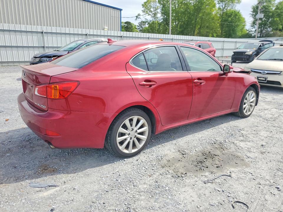 2009 Lexus Is 250 VIN JTHCK262695029187 COPART salvage auction — FRONT END, Nc - Salvage Certificate Of Title, sold $3,500 on 2026-07-08 (photo 3)