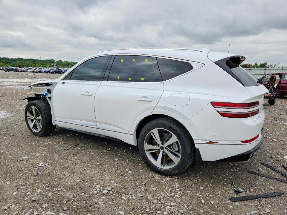 2024 Genesis Gv80 VIN KMUHBDSB6RU176301 COPART salvage auction — FRONT END, Il - Salvage Certificate, sold $9,700 on 2026-07-06 (photo 2)