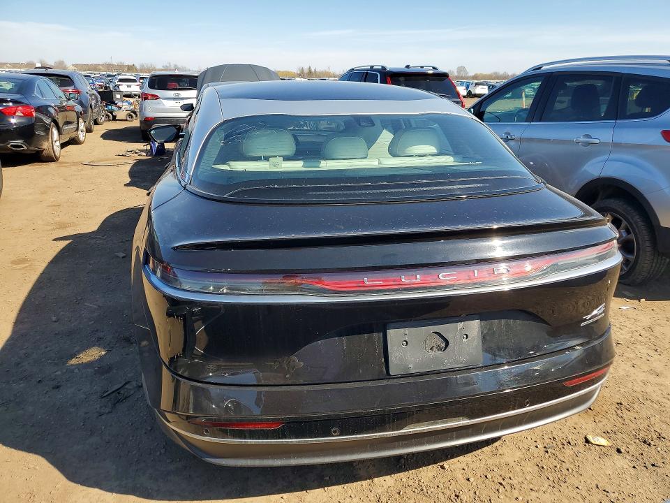 2023 Lucid VIN 50EA1TEA1PA001291 COPART salvage auction — FRONT END, Il - Salvage Certificate, sold $18,000 on 2026-07-02 (photo 6)