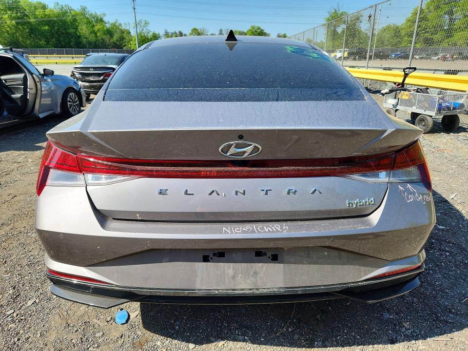 2023 Hyundai Elantra VIN KMHLN4AJ2PU083104 COPART salvage auction — SIDE, Md - Cert Of Salvage > 75% Damage, sold $2,700 on 2026-07-31 (photo 6)