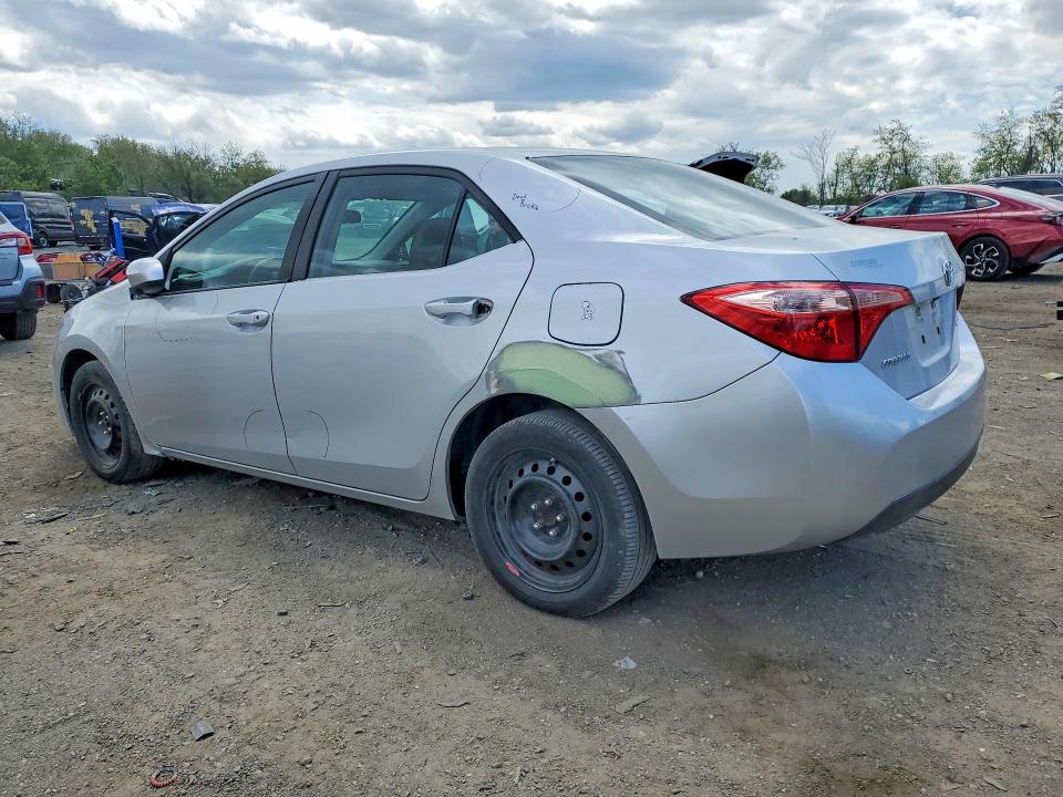2017 Toyota Corolla VIN 5YFBURHE4HP654373 COPART salvage auction — FRONT END, Md - Cert Of Salvage > 75% Damage, sold $425 on 2026-07-21 (photo 2)