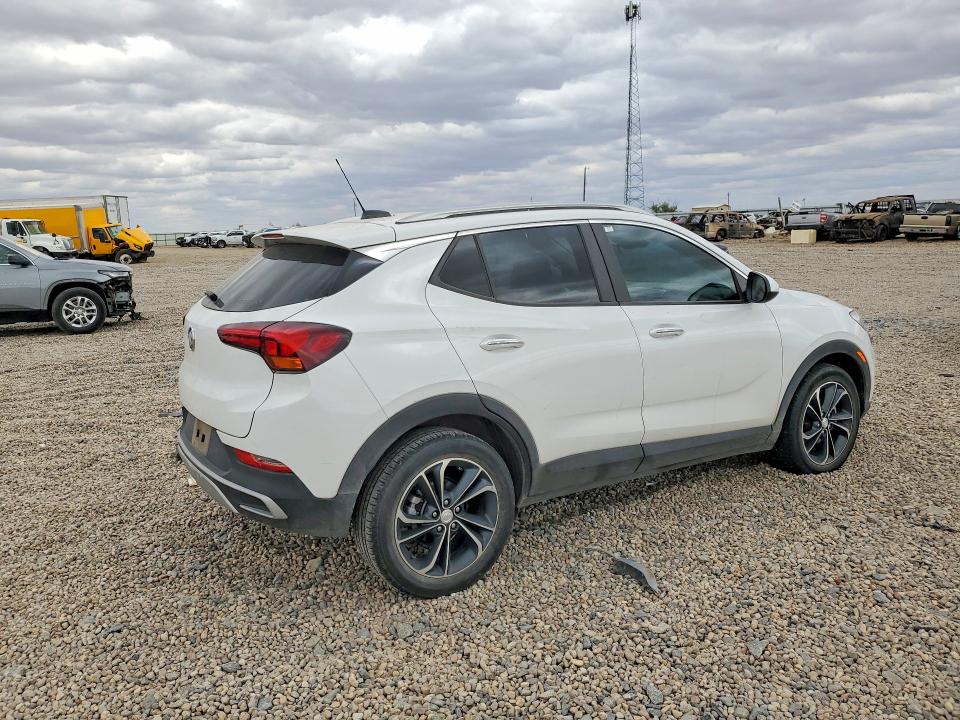 2022 Buick Encore VIN KL4MMDSL1NB070620 COPART salvage auction — FRONT END, Tx - Salvage Vehicle Title, sold $3,650 on 2026-07-18 (photo 3)