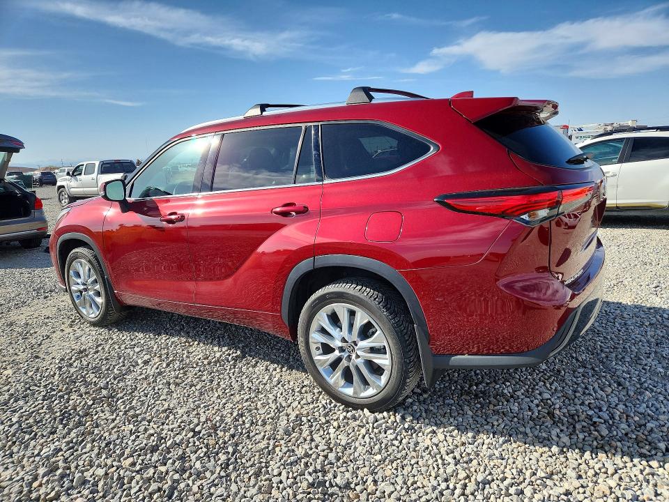 2022 Toyota Highlander VIN 5TDDZRBH9NS577290 COPART salvage auction — FRONT END, Wy - Dis/Dlr/Exp Only Salvage Title, sold $550 on 2026-07-30 (photo 2)