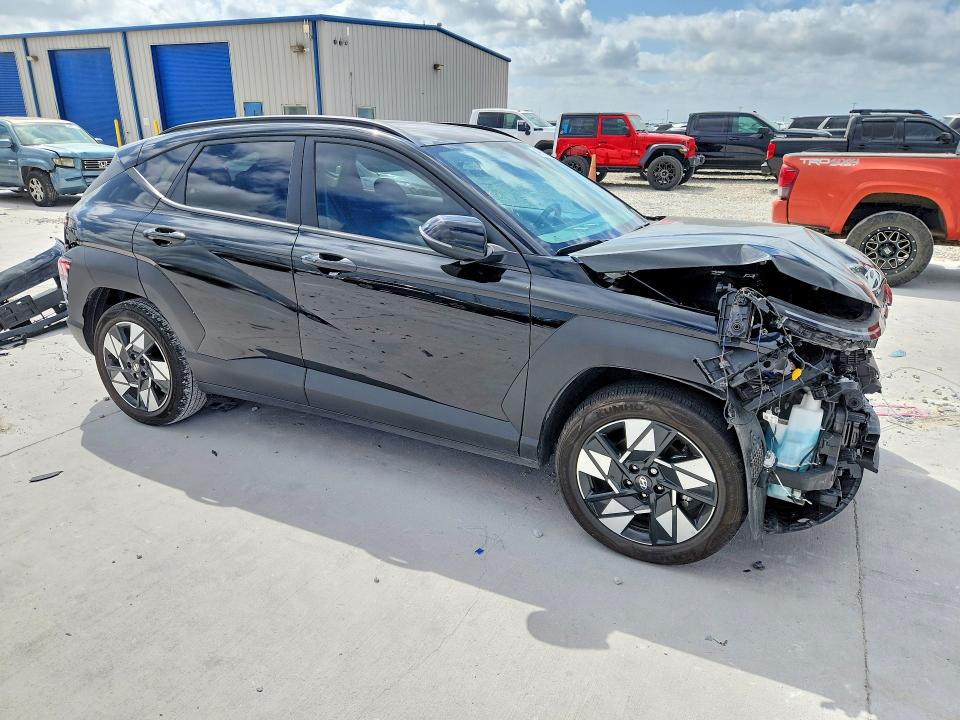2025 Hyundai Kona VIN KM8HB3AB6SU312281 COPART salvage auction — FRONT END, Tx - Certificate Of Title, sold $200 on 2026-07-21 (photo 4)