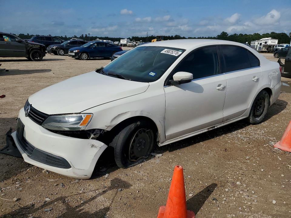 2013 Volkswagen Jetta VIN 3VWDP7AJXDM375357 — COPART salvage auction photo