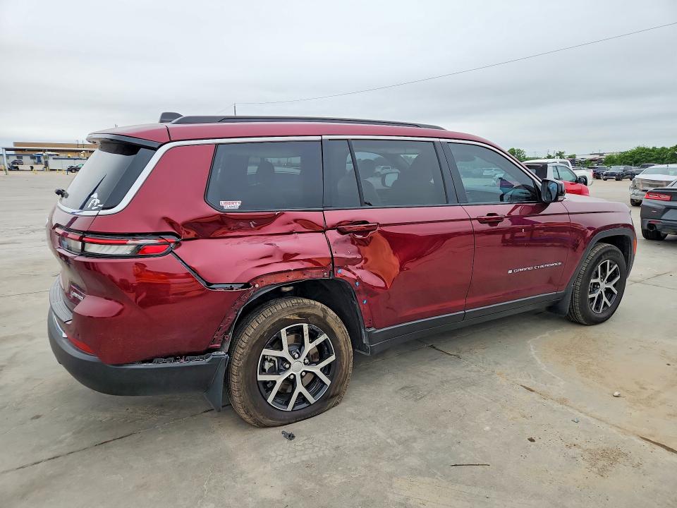 2025 Jeep Cherokee VIN 1C4RJKBG3S8702263 COPART salvage auction — SIDE, Tx - Salvage Vehicle Title, sold $18,800 on 2026-07-09 (photo 3)