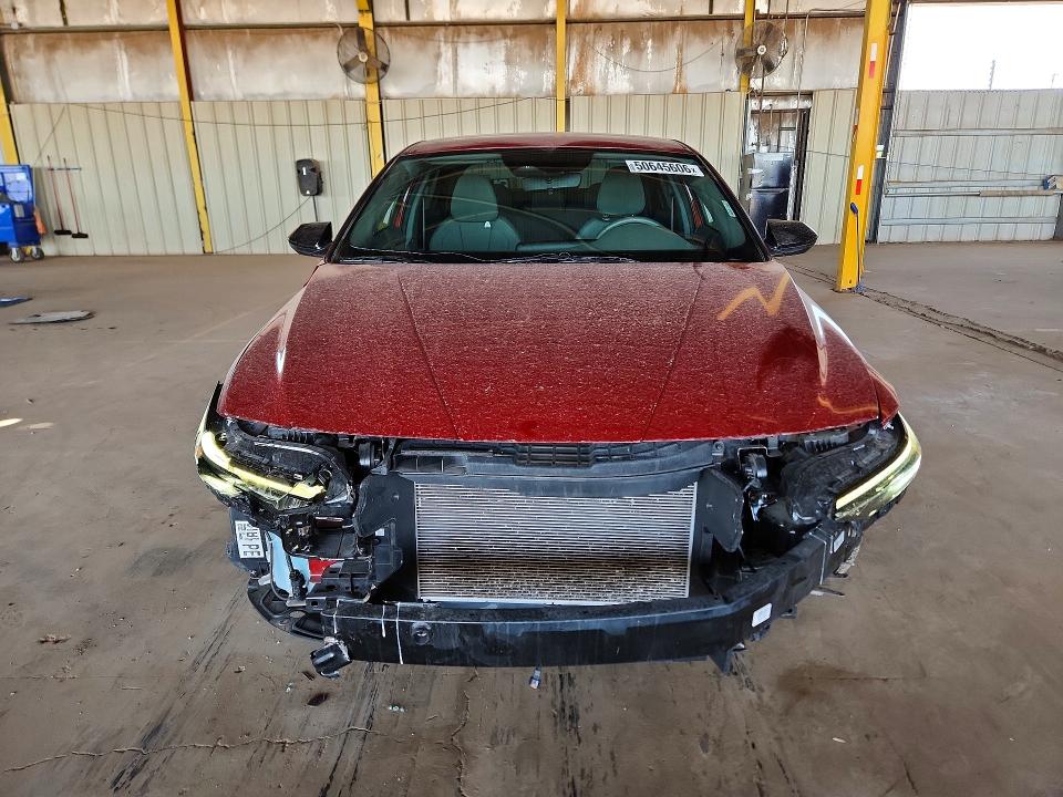 2025 Hyundai Elantra VIN KMHLM4DG1SU976098 COPART salvage auction — FRONT END, Salvage Title, sold $6,200 on 2026-07-27 (photo 5)