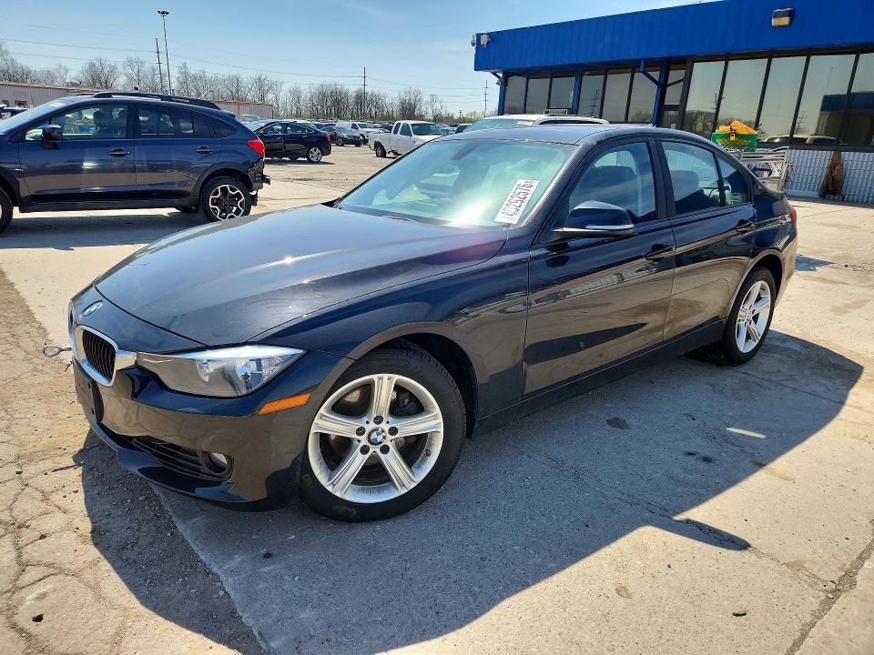 2014 BMW 3er VIN WBA3B3C55EF544916 COPART salvage auction — UNDERCARRIAGE, Mi - Cert Of Title-Salvage Vehicle, sold $2,000 on 2026-07-20 (photo 1)