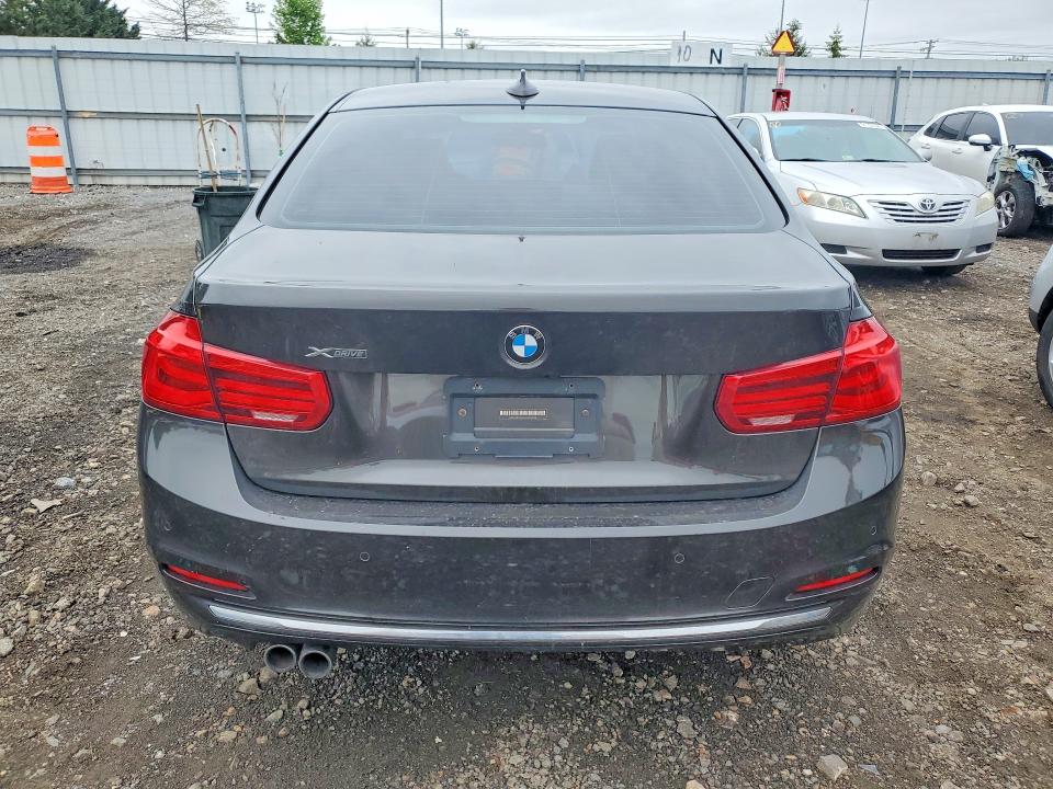 2016 BMW 3er VIN WBA8E3G56GNU04826 COPART salvage auction — FRONT END, Md - Cert Of Salvage > 75% Damage, sold $800 on 2026-08-10 (photo 6)