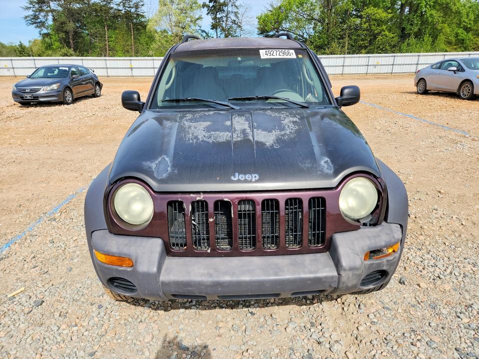 2004 Jeep Liberty (north america) VIN 1J4GL48K84W175385 COPART salvage auction — FRONT END, MT - DEALER ONLY CLEAN TITLE, sold $850 on 2026-08-17 (photo 5)