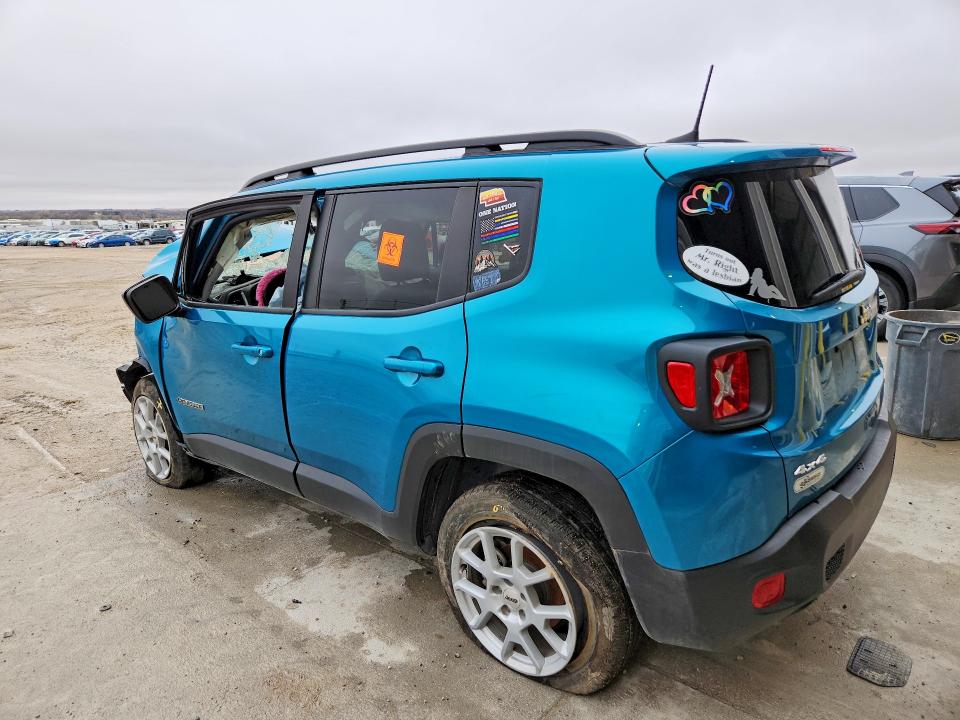 2022 Jeep Renegade VIN ZACNJDB10NPN72233 COPART salvage auction — FRONT END, Ne - Cert Of Title-Salvage, sold $550 on 2026-08-04 (photo 2)