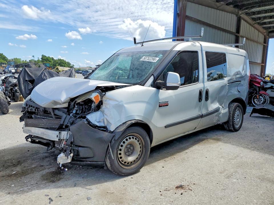 2019 Ram Promaster city VIN ZFBHRFAB7K6N96285 COPART salvage auction — ALL OVER, FL - CERT OF TITLE SLVG REBUILDABLE, sold $15 on 2026-07-17 (photo 1)