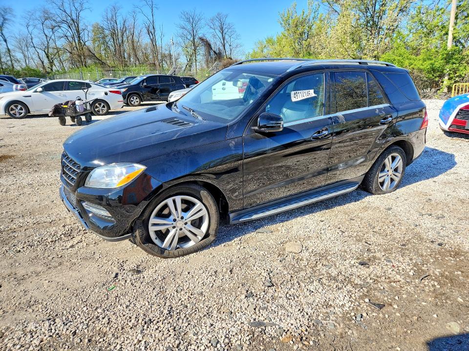 2014 Mercedes-benz M-klasse VIN 4JGDA5HB4EA360130 — COPART salvage auction photo