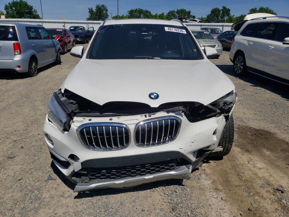 2016 BMW X1 VIN WBXHT3Z38G4A51831 COPART salvage auction — FRONT END, Ca - Salvage Certificate, sold $2,900 on 2026-07-07 (photo 5)