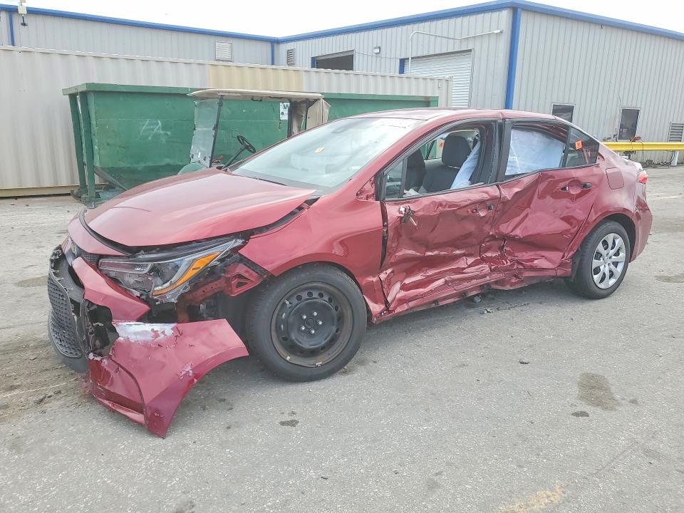 2022 Toyota Corolla VIN 5YFEPMAE7NP324577 COPART salvage auction — SIDE, Fl - Certificate Of Destruction, sold $2,800 on 2026-07-02 (photo 1)