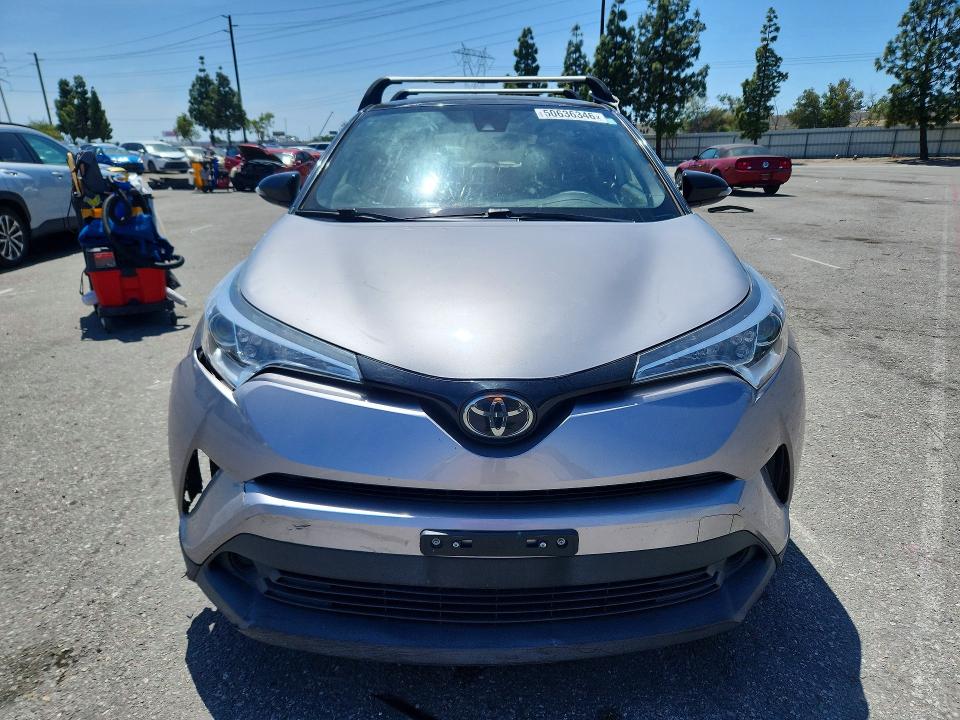 2019 Toyota C-hr VIN JTNKHMBX6K1032494 COPART salvage auction — FRONT END, Ca - Salvage Certificate, sold $4,500 on 2026-07-14 (photo 5)