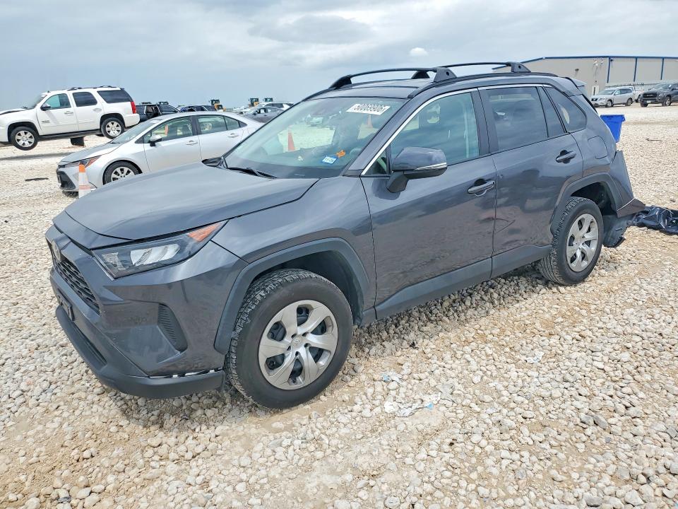 2019 Toyota Rav 4 VIN 2T3K1RFV4KC010690 COPART salvage auction — REAR END, Tx - Salvage Vehicle Title, sold $7,800 on 2026-07-09 (photo 1)