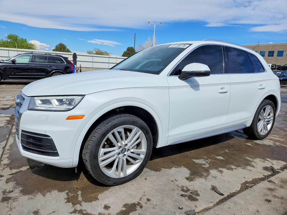2019 Audi Q5 VIN WA1BNAFY6K2041425 COPART salvage auction — FRONT END, Co - Salvage Title, sold $11,400 on 2026-07-20 (photo 1)