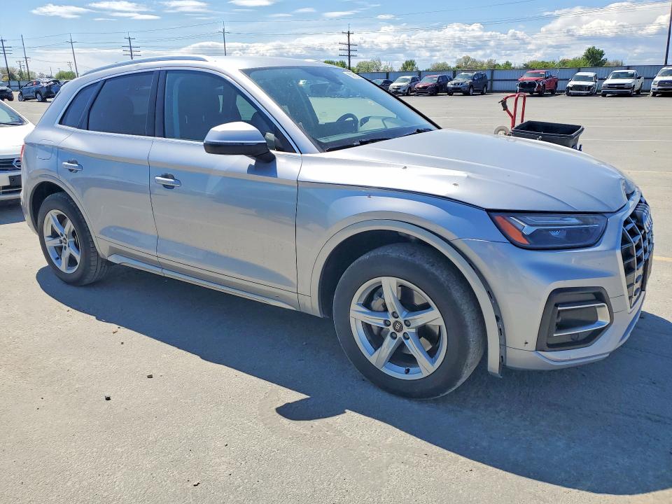 2022 Audi Q5 VIN WA1ABAFY8N2112262 COPART salvage auction — FRONT END, Id - Salvage Certificate Of Title, sold $10,900 on 2026-07-02 (photo 4)