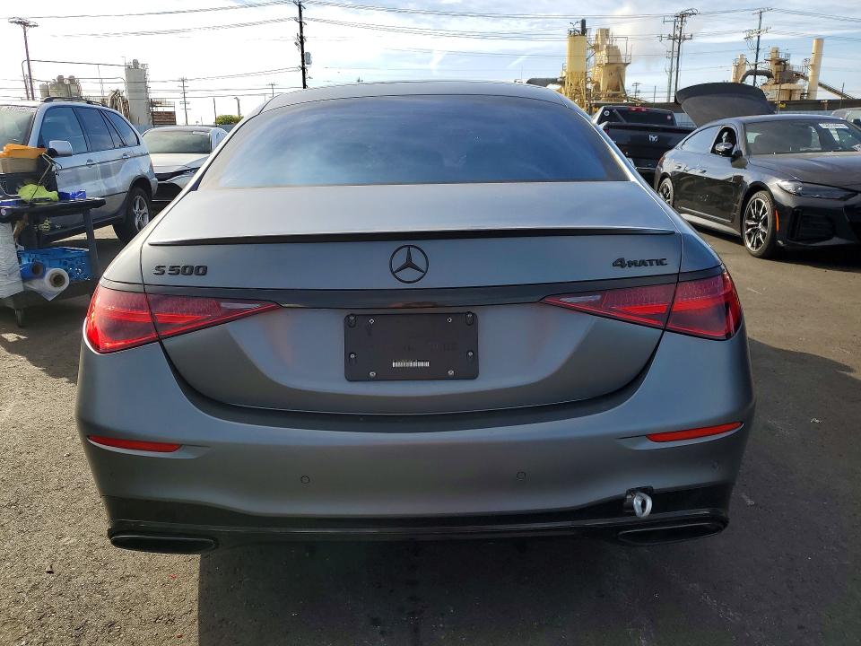 2023 Mercedes-benz S-klasse VIN W1K6G6DB0PA189148 COPART salvage auction — FRONT END, Salvage Title, sold $22,900 on 2026-07-27 (photo 6)