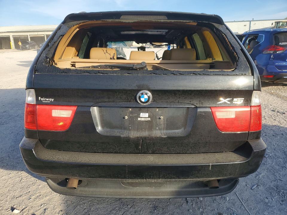 2004 BMW X5 VIN 5UXFA135X4LU43022 COPART salvage auction — BURN, Tn - Salvage Certificate, sold $275 on 2026-07-30 (photo 6)
