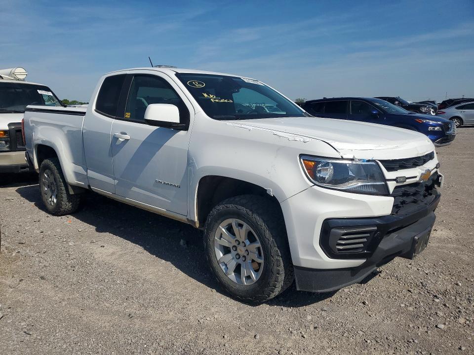 2022 Chevrolet Colorado VIN 1GCHSCEA7N1192521 COPART salvage auction — FRONT END, Tx - Salvage Vehicle Title, sold $3,550 on 2026-07-02 (photo 4)