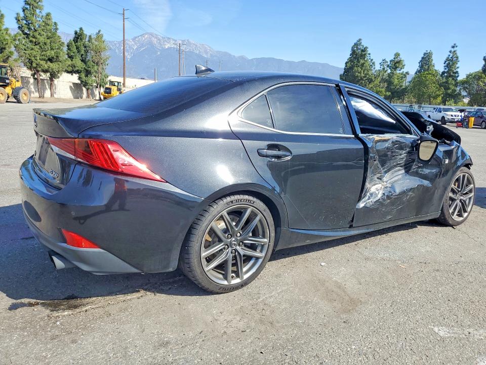 2019 Lexus Is VIN JTHBZ1D2XK5034256 COPART salvage auction — FRONT END, Ca - Salvage Certificate, sold $1,350 on 2026-07-02 (photo 3)