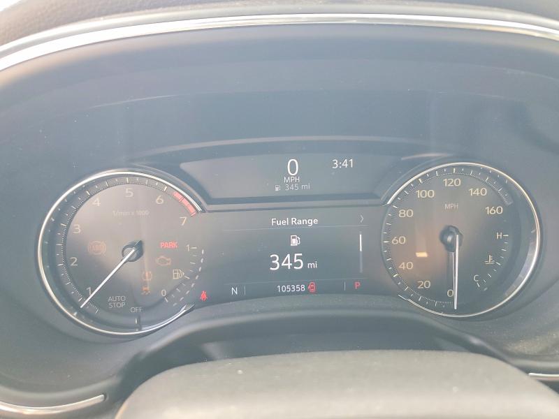 2020 Cadillac Ct5 VIN 1G6DM5RKXL0127045 COPART salvage auction — FRONT END, Tx - Salvage Vehicle Title, sold $7,300 on 2026-07-10 (photo 9)