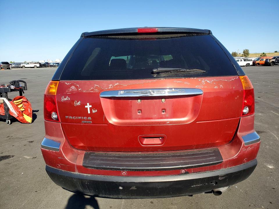 2006 Chrysler Pacifica VIN 2A4GM68416R926137 COPART salvage auction — MINOR DENT/SCRATCHES, CA - DIS/DLR/EXP ONLY CLEAN TITLE, sold $175 on 2026-07-13 (photo 6)