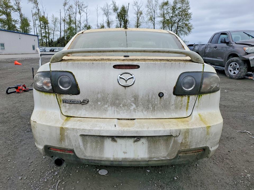 2007 Mazda 3 VIN JM1BK323X71668291 COPART salvage auction — FRONT END, Wa - Vehicle Cert Of Ownership-Titl, sold $250 on 2026-07-06 (photo 6)