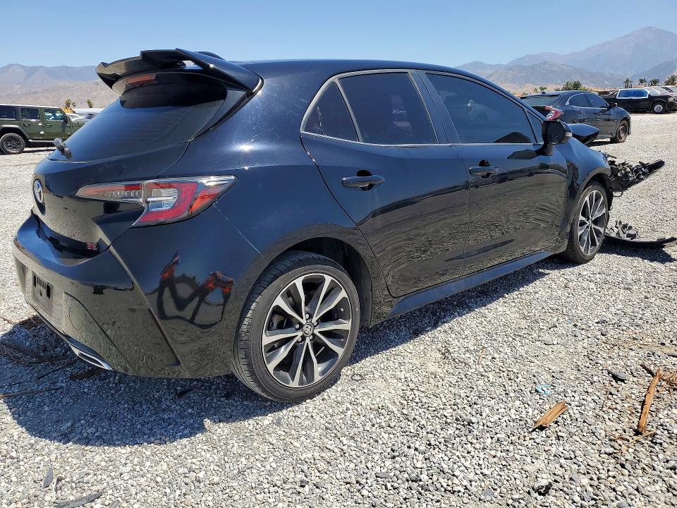 2019 Toyota Corolla VIN JTNK4RBE2K3017986 COPART salvage auction — FRONT END, CA, sold $3,100 on 2026-07-29 (photo 3)