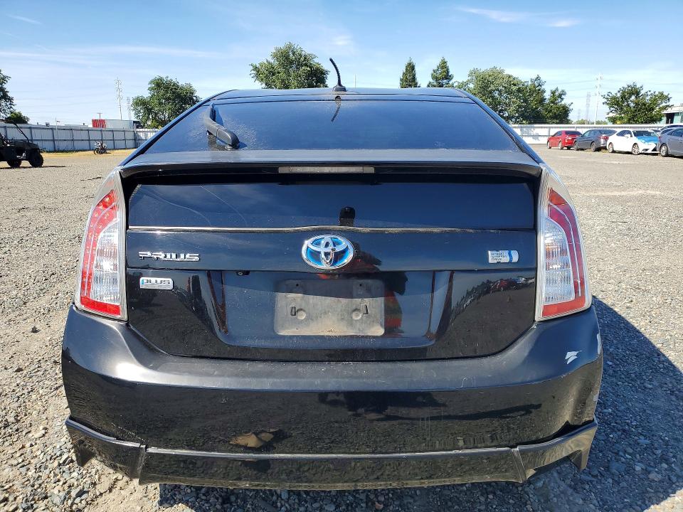 2013 Toyota Prius VIN JTDKN3DU6D5619221 COPART salvage auction — FRONT END, Sc - Salvage Title, sold $275 on 2026-07-14 (photo 6)