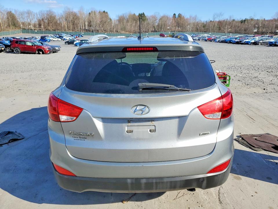 2014 Hyundai VIN KM8JUCAG0EU930773 COPART salvage auction — FRONT END, Pa - Certificate Of Salvage, sold $1,500 on 2026-07-15 (photo 6)