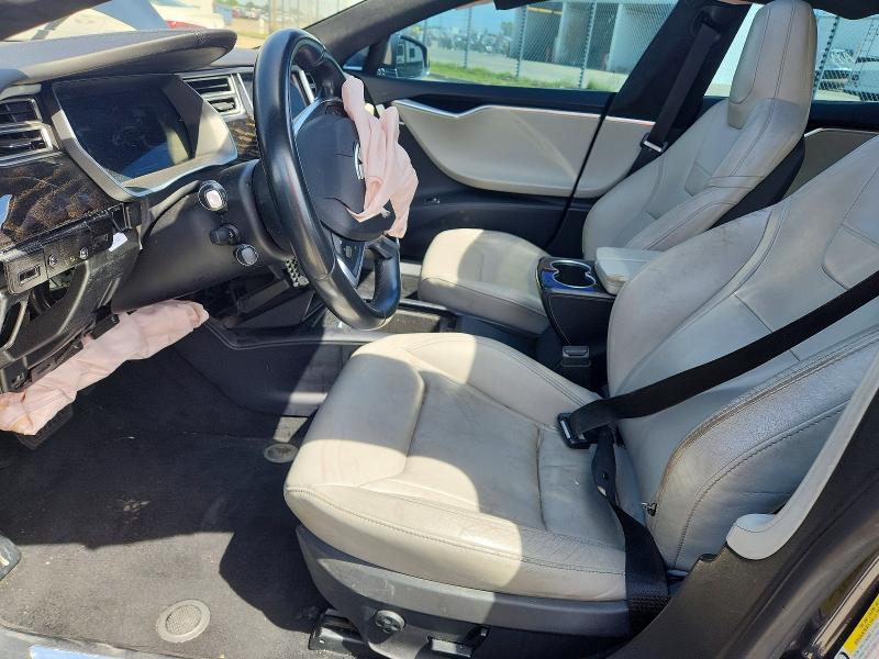 2016 Tesla Model s VIN 5YJSA1E12GF151575 COPART salvage auction — FRONT END, Ca - Salvage Certificate, sold $1,750 on 2026-07-27 (photo 7)