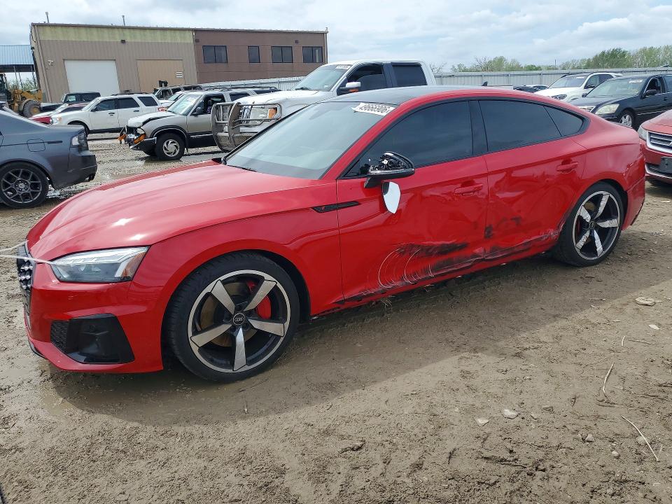 2023 Audi A5 VIN WAUFACF57PA024454 — COPART salvage auction photo