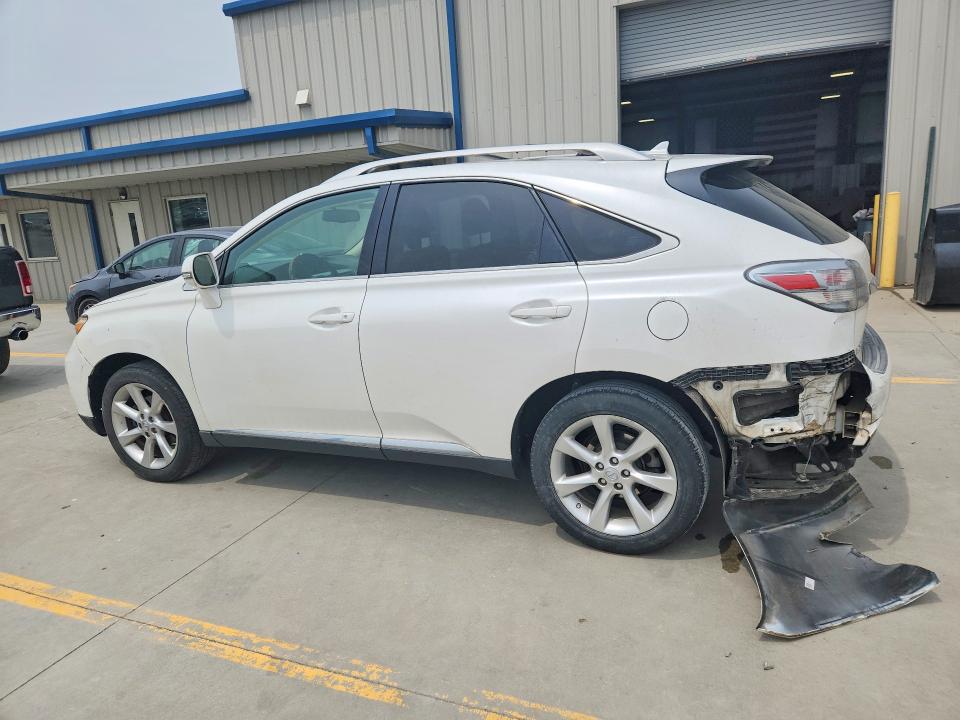 2010 Lexus Rx VIN JTJZK1BA6A2402962 COPART salvage auction — REAR END, In - Cert Of Title-Salvage Title, sold $3,050 on 2026-07-16 (photo 2)