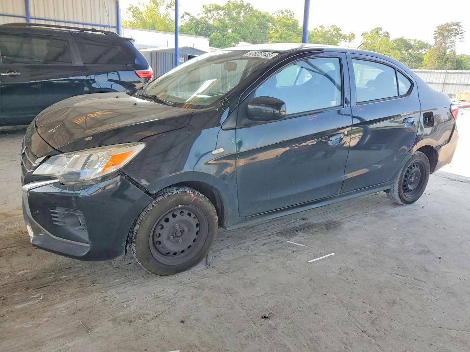 2022 Mitsubishi Mirage VIN ML32FUFJ4NHF06038 — COPART salvage auction photo