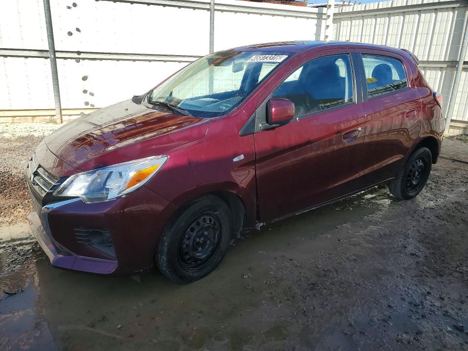 2024 Mitsubishi Mirage VIN ML32AUHJ3RH010503 COPART salvage auction — FRONT END, HI - CERTIFICATE OF SALVAGE (P), sold $2 on 2026-07-20 (photo 1)