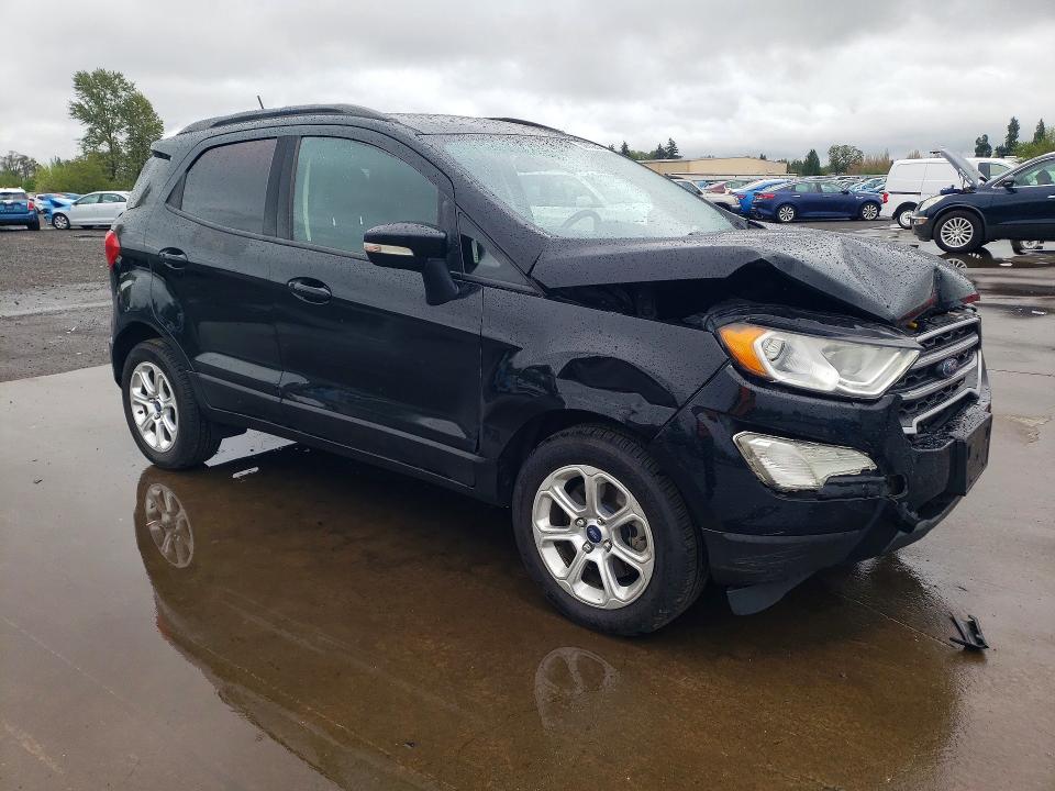 2018 Ford Ecosport VIN MAJ3P1TE6JC163702 COPART salvage auction — FRONT END, Or - Salvage Title Certificate, sold $1,000 on 2026-07-06 (photo 4)