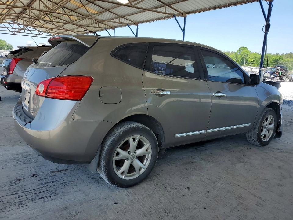 2011 Nissan Rogue sport VIN JN8AS5MV5BW682881 COPART salvage auction — FRONT END, ID - SALVAGE CERTIFICATE OF TITLE, sold $350 on 2026-07-02 (photo 3)