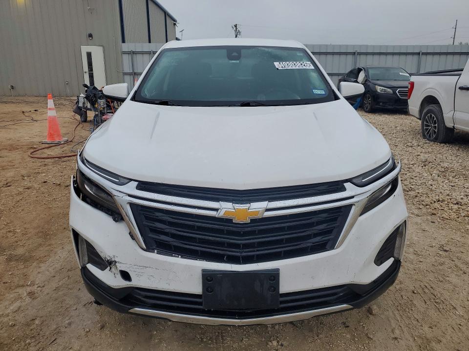 2022 Chevrolet Equinox VIN 3GNAXKEV7NL141830 COPART salvage auction — FRONT END, Tx - Salvage Vehicle Title, sold $4,700 on 2026-07-02 (photo 5)
