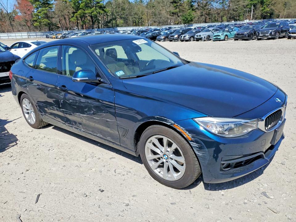 2015 BMW 3er VIN WBA8Z5C50FGS37176 COPART salvage auction — FRONT END, MA, sold $3,200 on 2026-07-16 (photo 4)