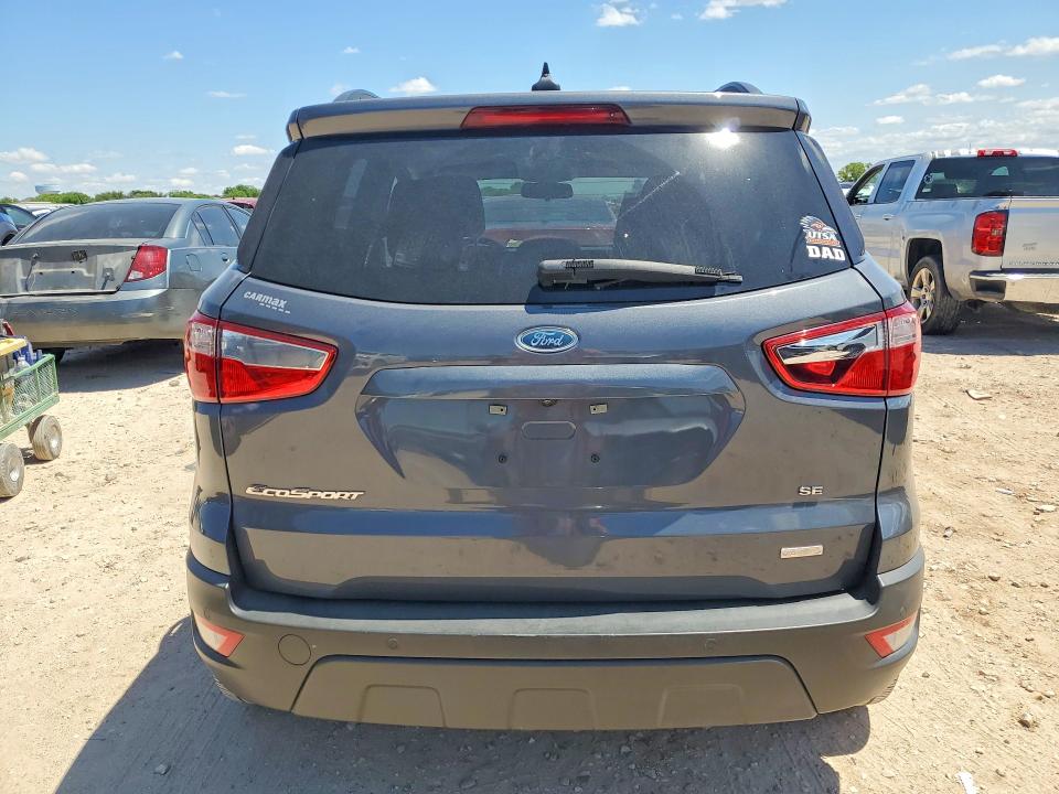 2019 Ford Ecosport VIN MAJ3S2GE6KC272497 COPART salvage auction — FRONT END, Tx - Salvage Vehicle Title, sold $1,750 on 2026-07-09 (photo 6)