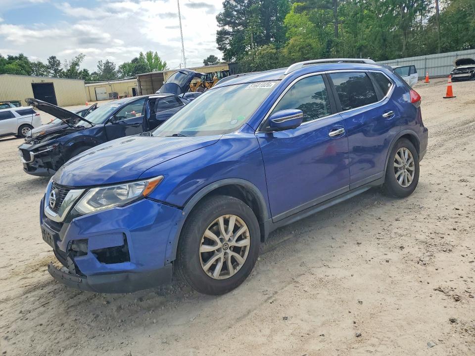 2017 Nissan VIN KNMAT2MV6HP552568 COPART salvage auction — FRONT END, Nc - Salvage Certificate Of Title, sold $2,300 on 2026-07-31 (photo 1)